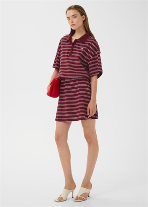 Pilova skirt Carbernet Striped Gestuz 